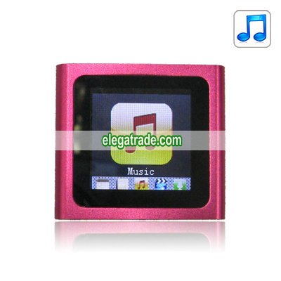 2.0-inch Screen MP4 Player - 4G (Rose)