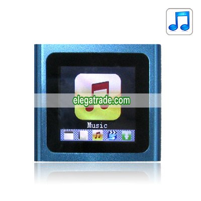 2.0-inch Screen MP4 Player - 4G (Blue)