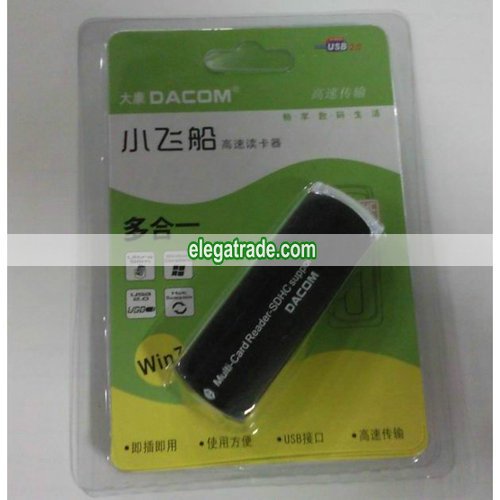 All in One Dacom USB 2.0 Multi Card Reader For MS Mini Micro SD SDHC T-Flash M2