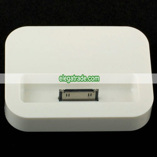 Charge and Sync Dock Stand for Apple iPhone 4 with Audio Line-Out Interface