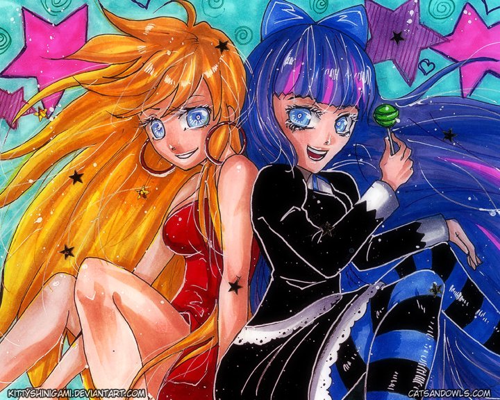 Panty & Stocking 4 x 6 print