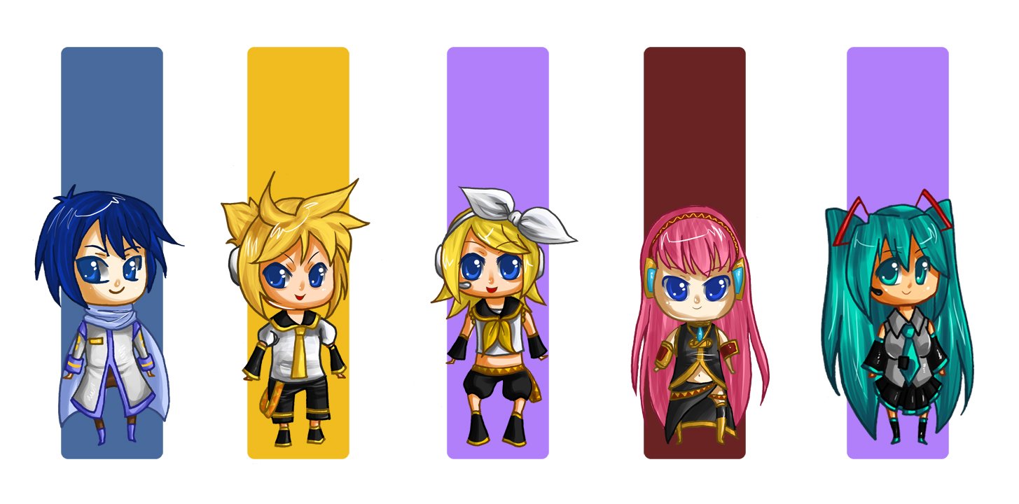 Vocaloid charms