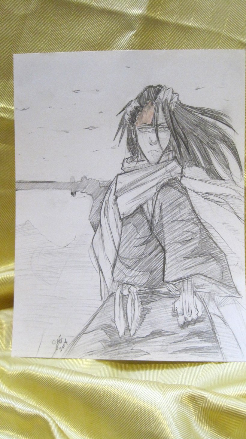Byakuya sketch - original