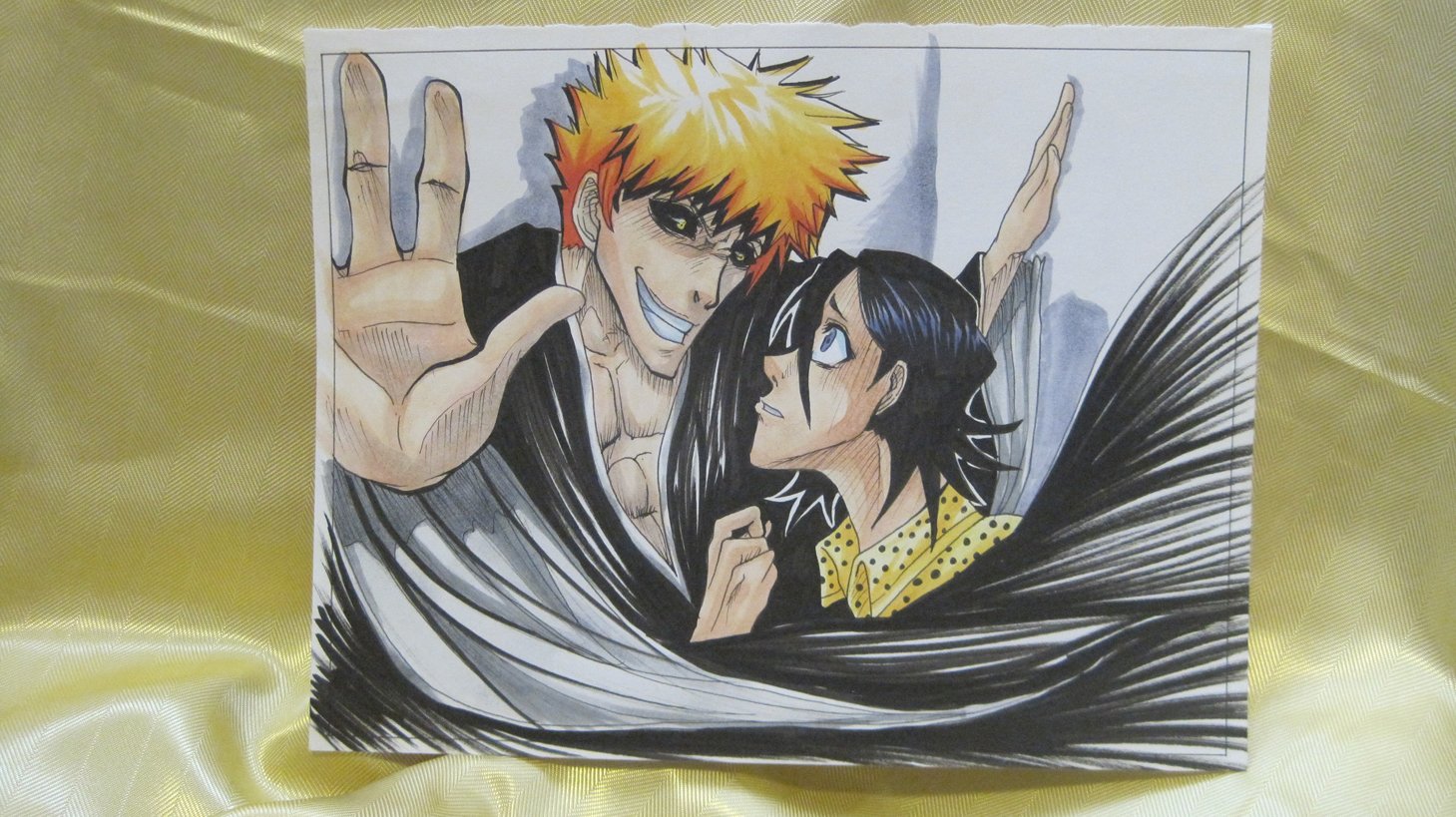 Hollow Ichigo + Rukia - original
