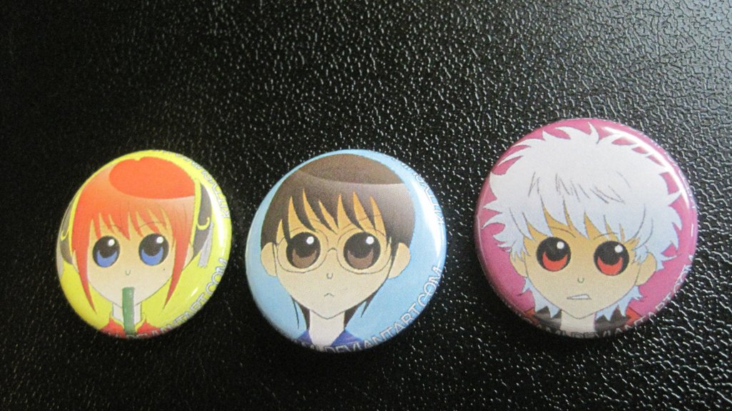 Gintama buttons