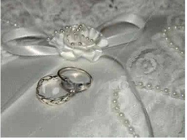 Pretty lace and rings