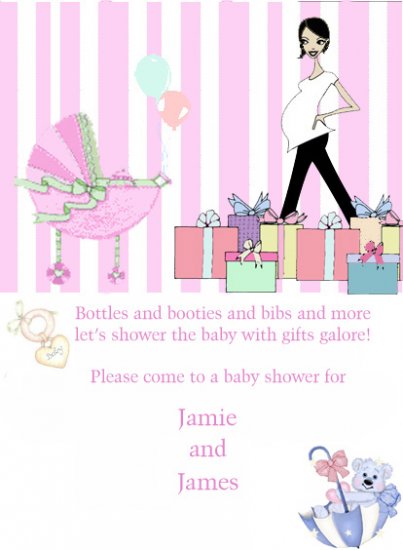 baby shower invitation