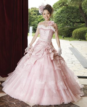 Pink Wedding Dress CP224
