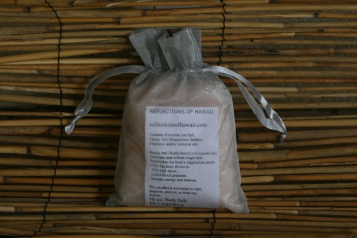 Hawaiian fragranced bath salts - mix and match - set of 3 (2.5 oz each)