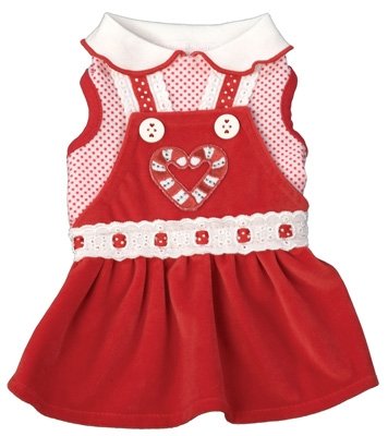 Dog Clothes Adorable Winter Wonderland Dress