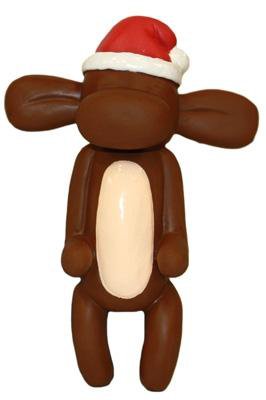 Dog Toys Adorable Balloon Christmas Monkey Toy