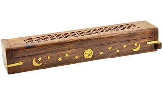 Incense burner sun and moon