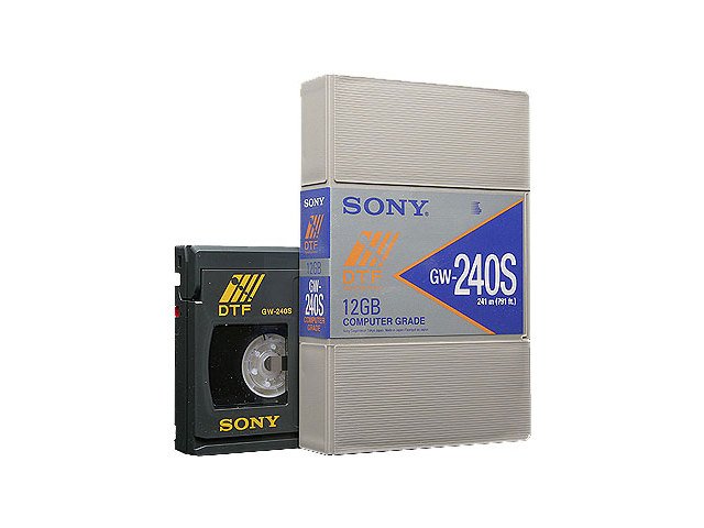 Sony GW240S - DTF-1 Small Data Cartridge, 12GB