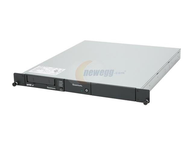 Quantum TC-L33CN-EY-B - LTO3, EXT. 1U Rackmount Tape Drive, 400/800GB, HH, SAS