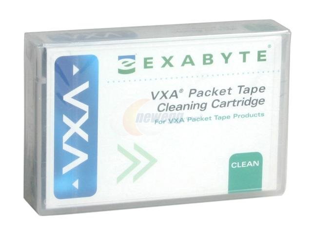 Exabyte 111.00209 - 8mm, VXA Cleaning Cartridge Tape, VXA and X Drives