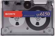 Sony QD6150N, QIC 1/4 in. Data Cartridge, DC6150, 150MB, Tape Media