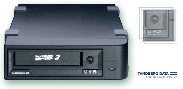 Tandberg 3510 - LTO3, EXT. Tape Drive, 400/800GB, HH