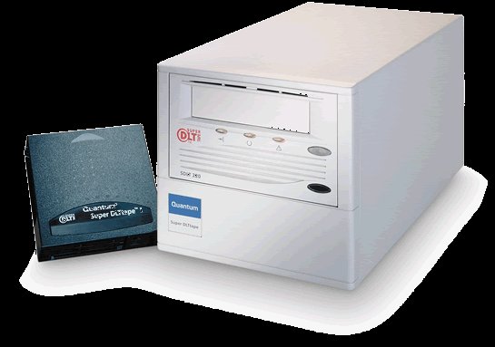 Quantum TR-S12BB-YF - Super DLT 220, EXT. Tape Drive, 110/220GB