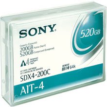 Sony SDX4-200C AIT-4 200/520GB 8mm Data Cartridge