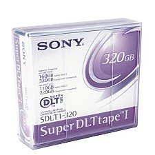 Sony SDLT1-320 - Data Cartridge Tape Media, Super DLTtape I
