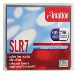 IMATION 41461 - 20/40GB SLR 7 5.25" Data Tape Cartridge