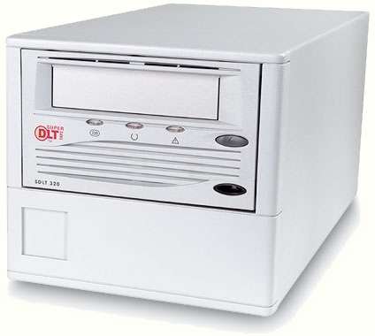 HP TR-S23BA-CM - Super DLT 320, EXT. Tape Drive, 160/320GB