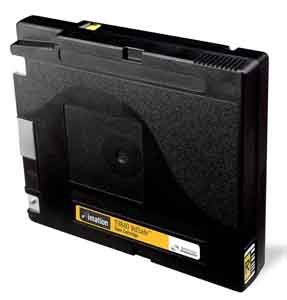 Imation 91833 - 1/2 Inch, 9840 Volsafe Data Cartridge, B & W, 20/40GB, Color Barcode Labled 03