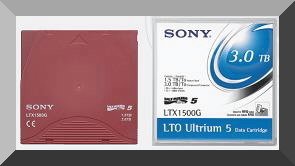 Sony LTX1500G - LTO-5 Tape, Ultrium Data Cartridge, 1.5 TB / 3.0 TB