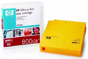 HP C7973A LTO3 Tape Ultrium-3 400/800GB Data Cartridge Media