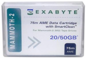 EXABYTE 00572 - Mammoth AME2 Data Cartridge, 75m, 8mm 20/50GB