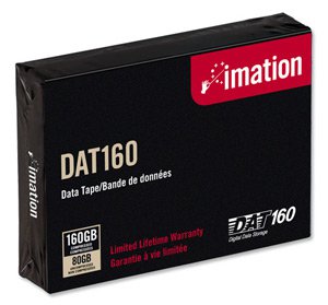 IMATION 26837 - Data Cartridge Tape, 4mm DDS-6, DAT160, 160m, 80/160GB