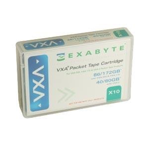 Exabyte 111.00206 - VXA, 8mm Data Cartridge, 40/80GB, X10