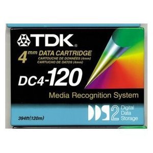 TDK DC4-120 - 4mm, DDS-2 Data Cartridge, 120m, 4/8GB