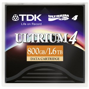 TDK D2407-LTO4 Tape Media,Data Cartridge, Ultrium4 800GB /1.6TB