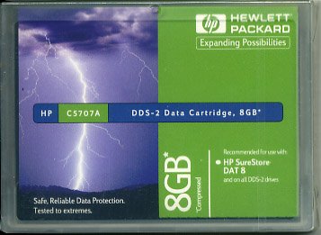HP C5707A - 4mm, DDS-2 Data Cartridge, 120m, 4/8GB