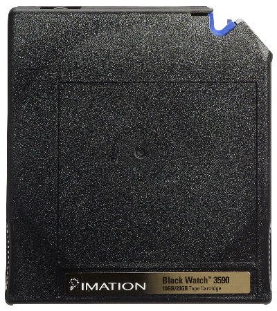 Imation 43832 - 1/2 Inch, 3590 Data Cartridge, Magstar, 10/20/30GB, B/W