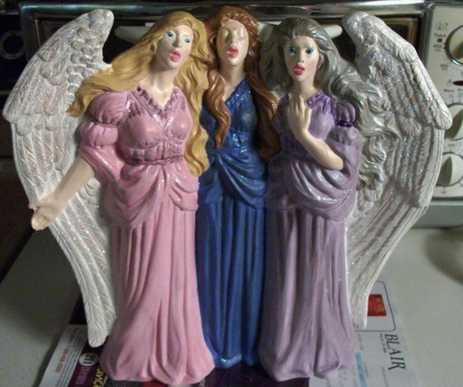 Maiden, Mother & Crone Angel Trio Centerpiece