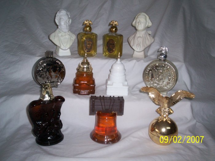 Avon Decanter Perfume Bottles All Original in Boxes