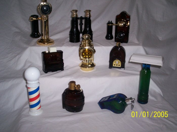 Avon Decanter Perfume Bottles All Original in Boxes