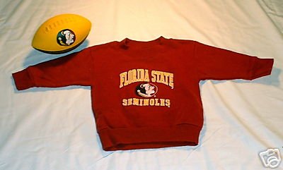 L@@K! Boys Girls FSU Sweatshirt FREE BALL 6 month