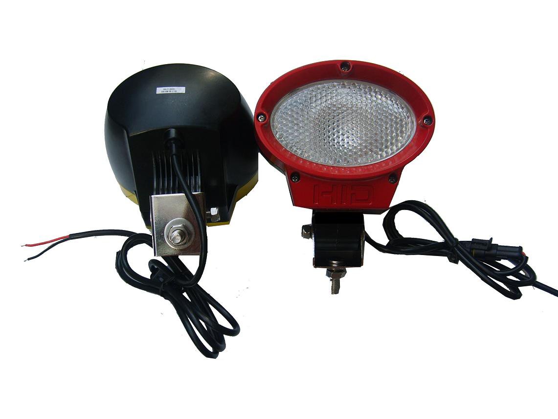 HID oval Work light flood beam/spot beam