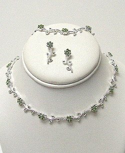 3 PIECE RHINESTONE SET NKR441
