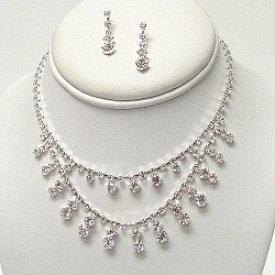 AUSTRIAN CRYSTAL NECKLACE SET NKR436