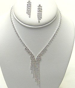 ELEGANT RHINESTONE SET NKR322