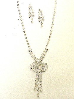 RHINESTONE NECKLACE NKR168