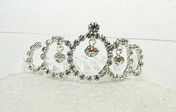 IRIDESCENT MOTION TIARA COMB TIA149