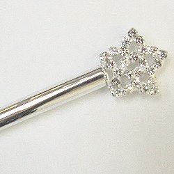 KIDS CLEAR RHINESTONE SCEPTOR TIS9