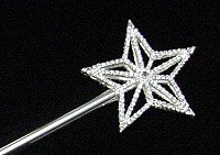 RHINESTONE STAR SCEPTOR TIS7