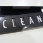 Quick Flick, Clean / Dirty Dishwasher Sign (black and white)