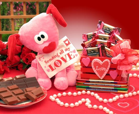 Puppy Love Valentines Gift Set